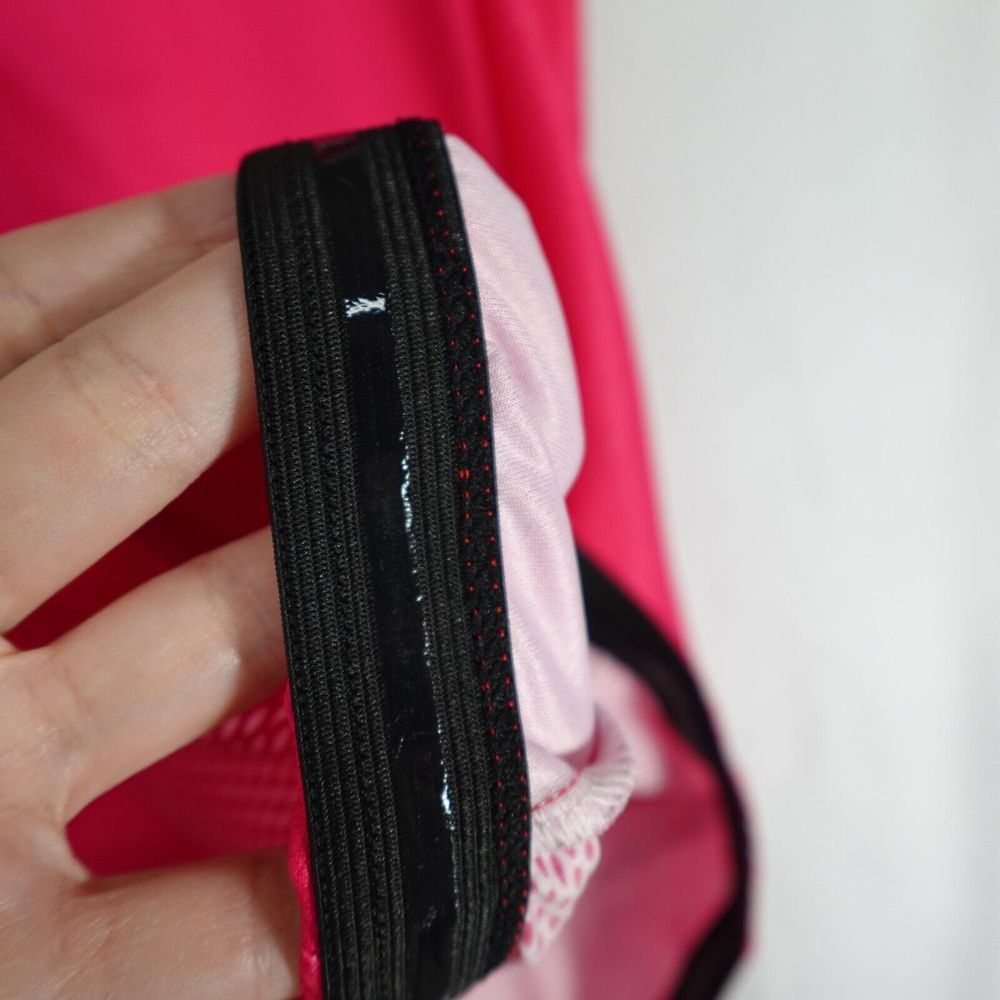 Cycle-Run Jersey Shirt Women Large Neon Pink Cycling Biking Bicycle Reflective - Picture 9 of 16